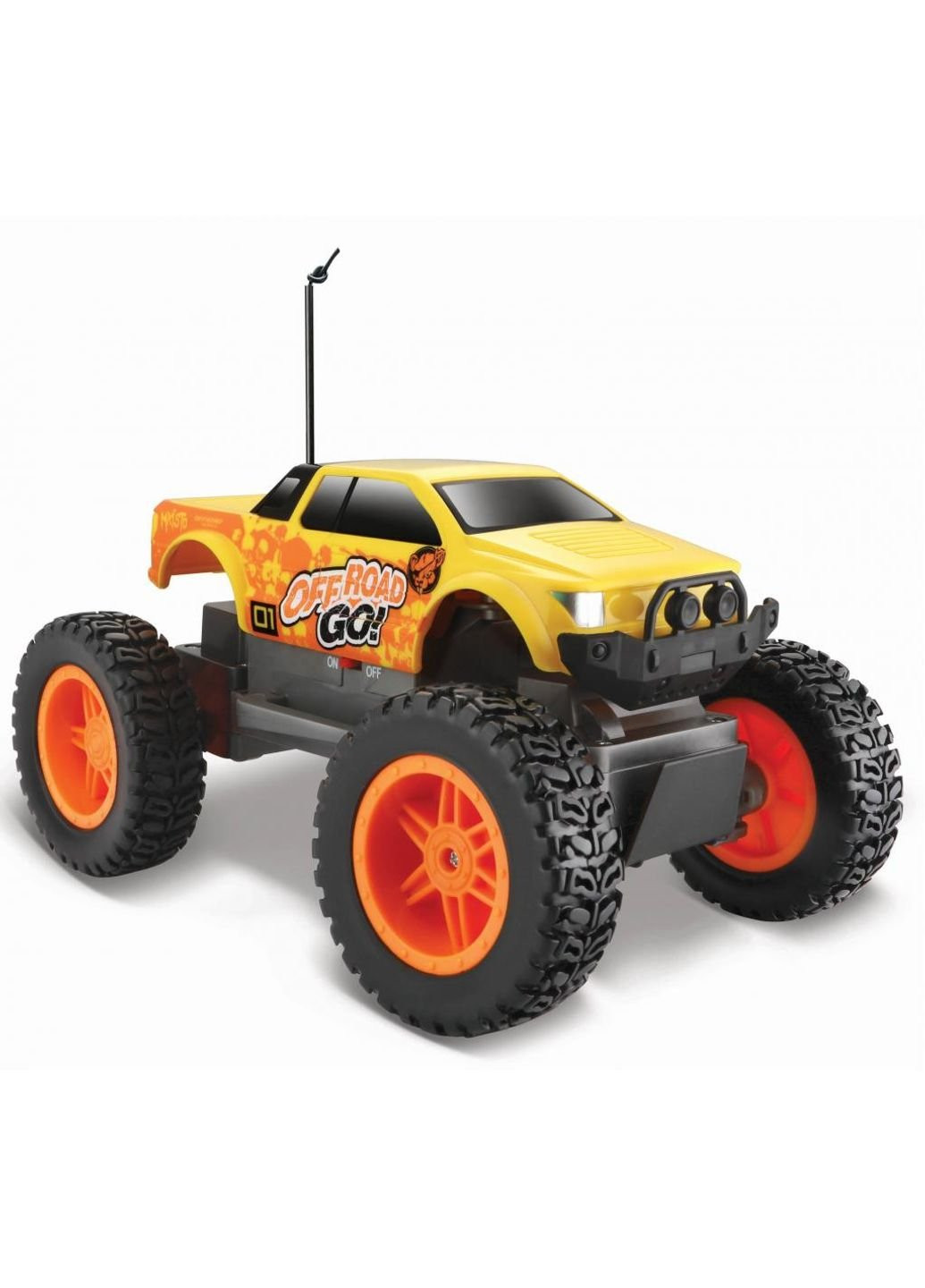 Радиоуправляемая игрушка Off Road Go Желтый (81762 yellow) Maisto (254075926)