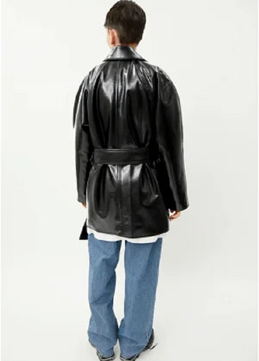 Черная демисезонная куртка куртка-пиджак Weekday