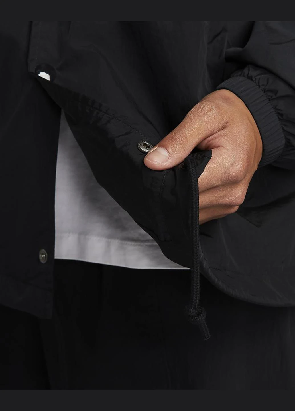 Куртка-рубашка DQ5005-010 Nike Sportswear Authentics Coaches Jacket (318277844)