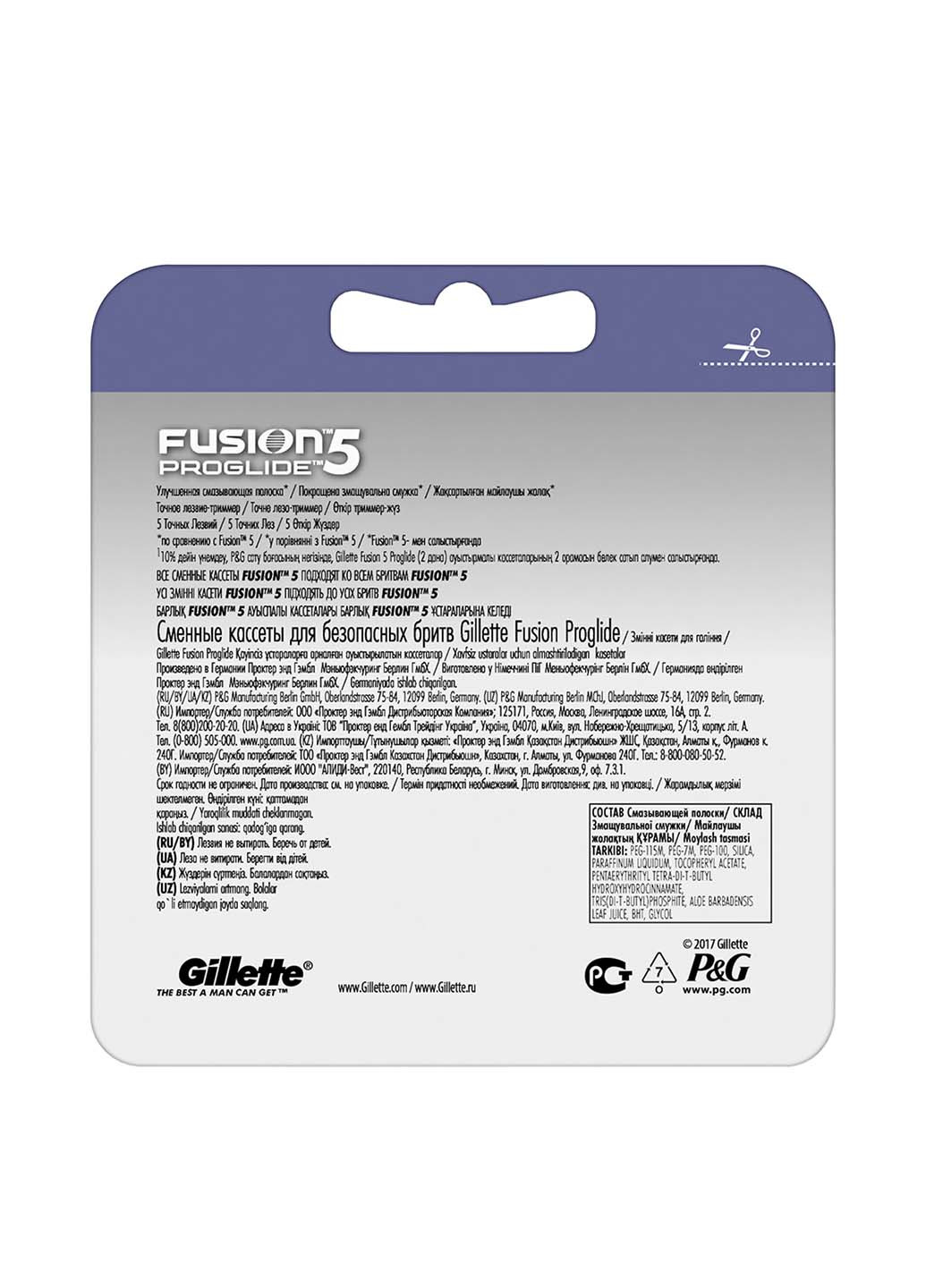 Картриджі для гоління Fusion ProGlide (4 шт.) Gillette (17071463)