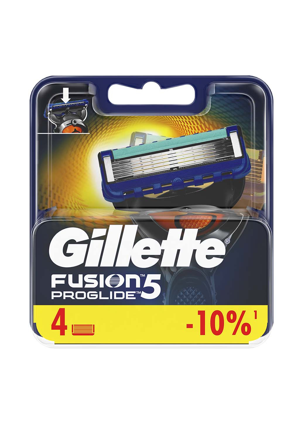 Картриджи для бритья Fusion ProGlide (4 шт.) Gillette (17071463)