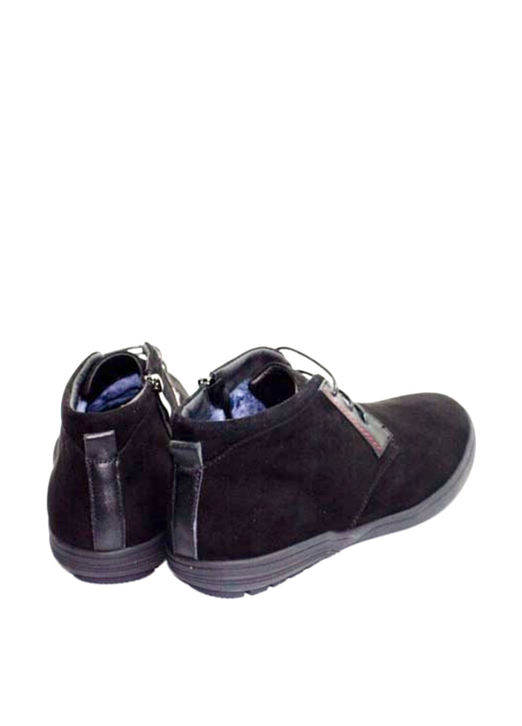 Черные зимние ботинки Basconi