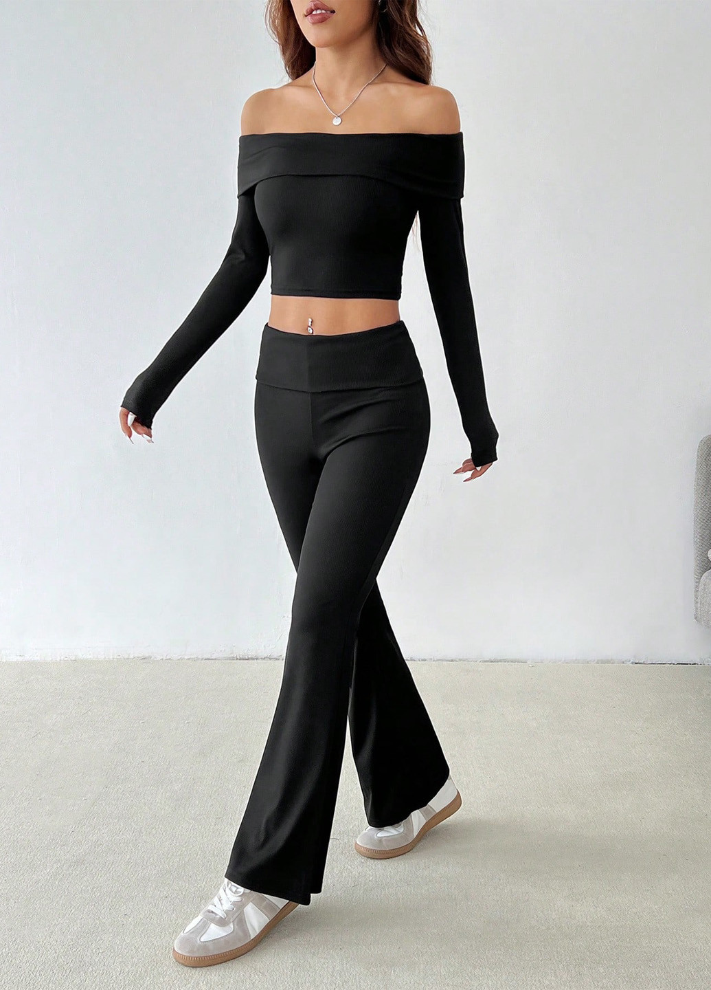 Костюм (топ, брюки) SHEIN (341743905)