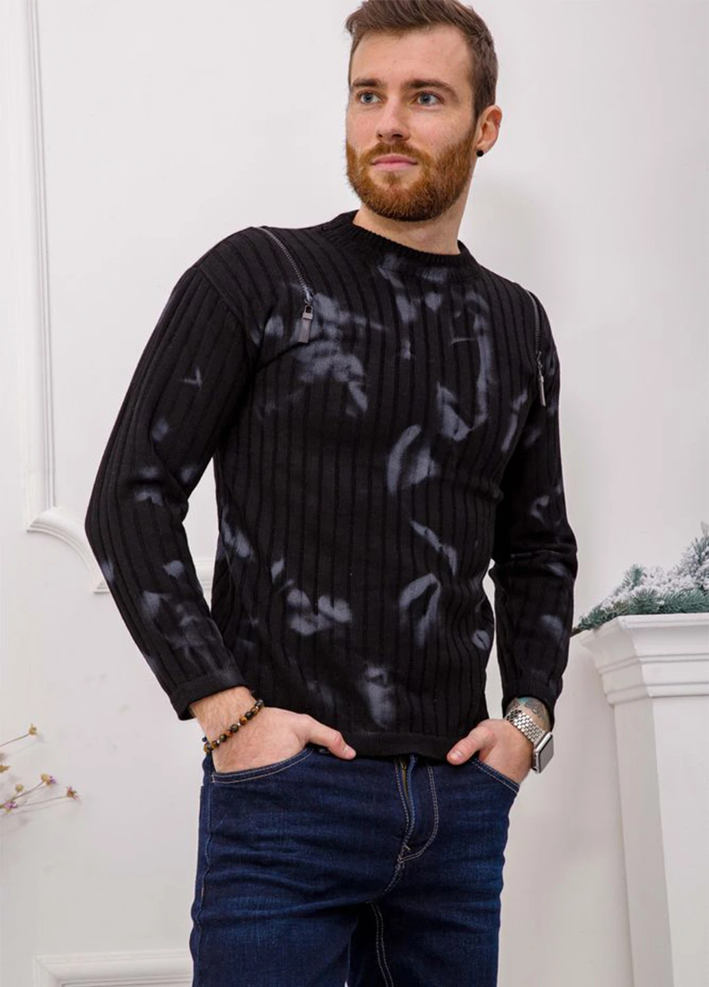 Чорний демісезонний джемпер джемпер Ager