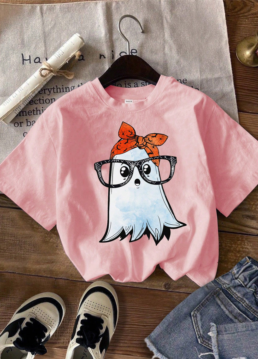 Комбинированная демисезонная футболка (3 шт.) SHEIN