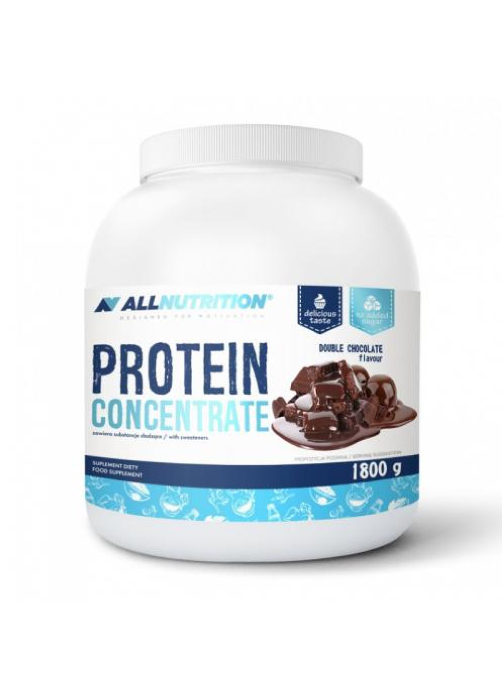 Сывороточный концентрат протеина Protein Concentrate – 1800g Peanut Butter Allnutrition (254805201)