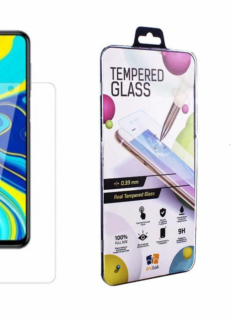 Скло захисне Xiaomi Redmi Note 9S (121217) Drobak (203968796)