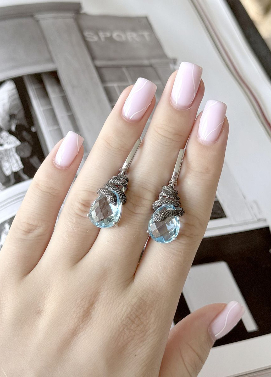 Сережки Silver Flame (301009523)