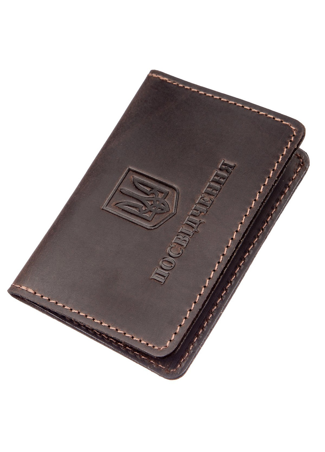 Кожаная обложка на водительские документы 10х7х0,5 см Shvigel (253490896)