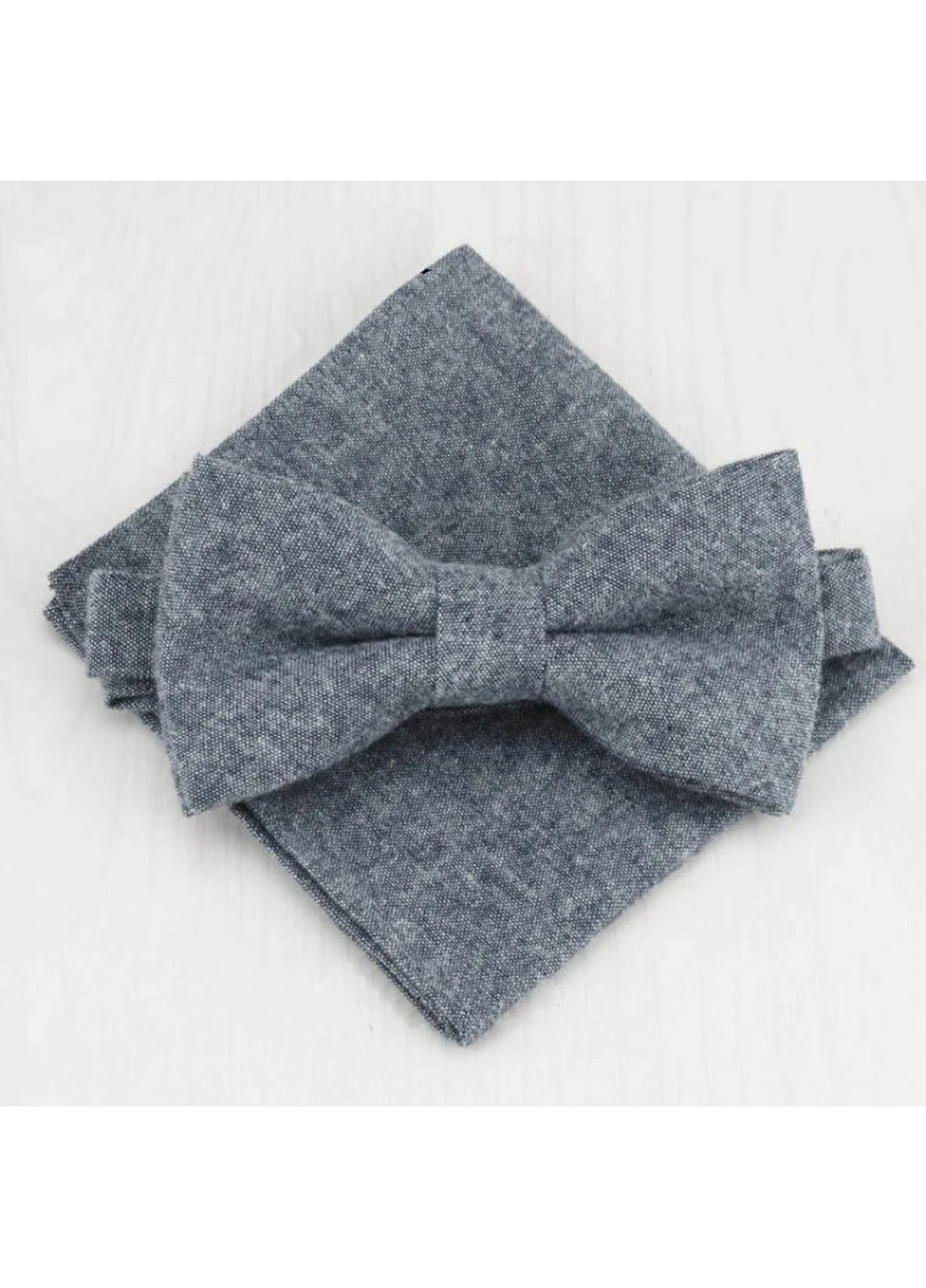 Чоловічий набір (краватка, хустка, метелик) 5,5х146 см Handmade (193792321)