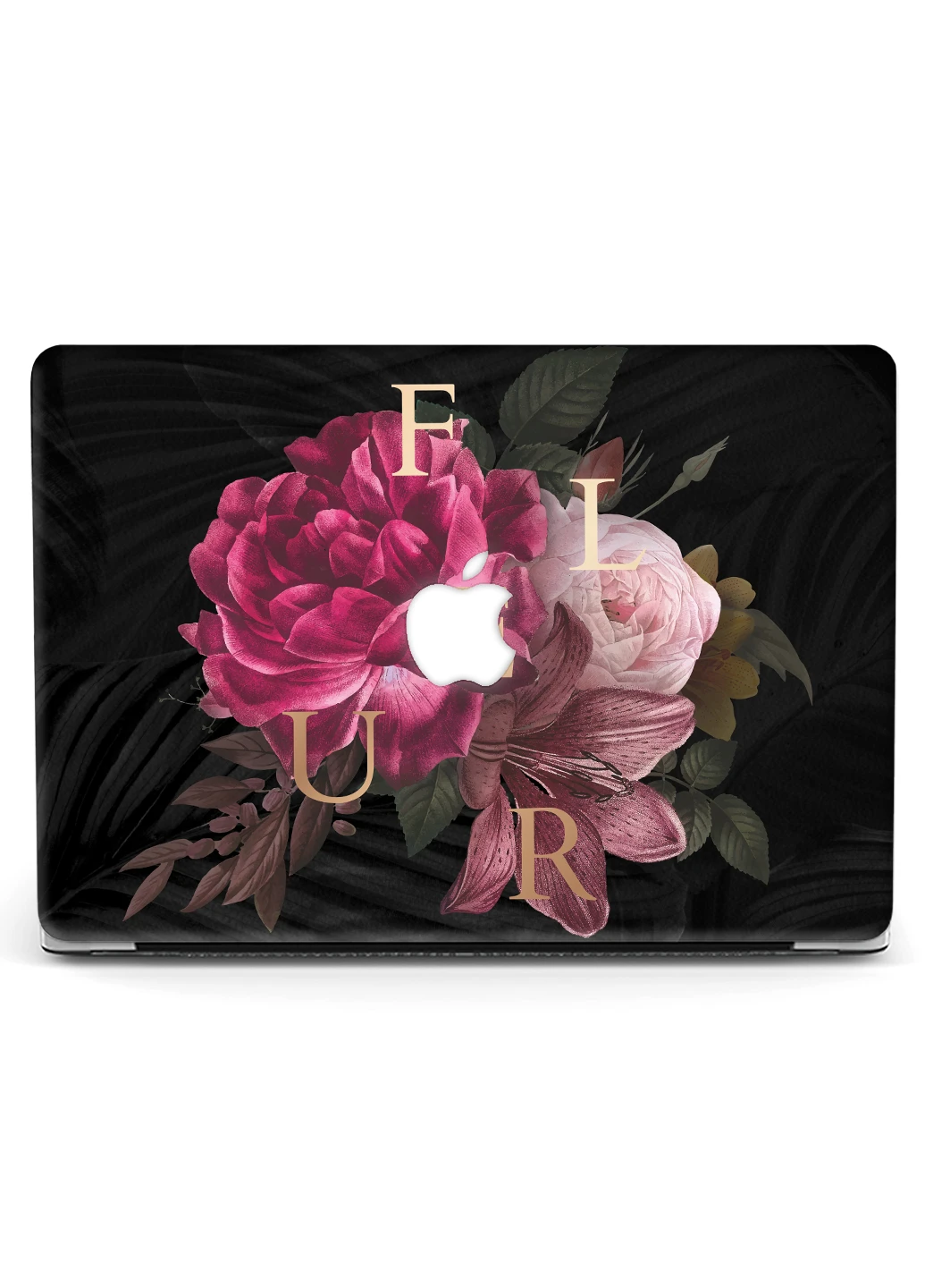 Чохол пластиковий для Apple MacBook Air 13 A1466 / A1369 Півонії і троянди (Peonies and roses) (6351-2336) MobiPrint (218867621)
