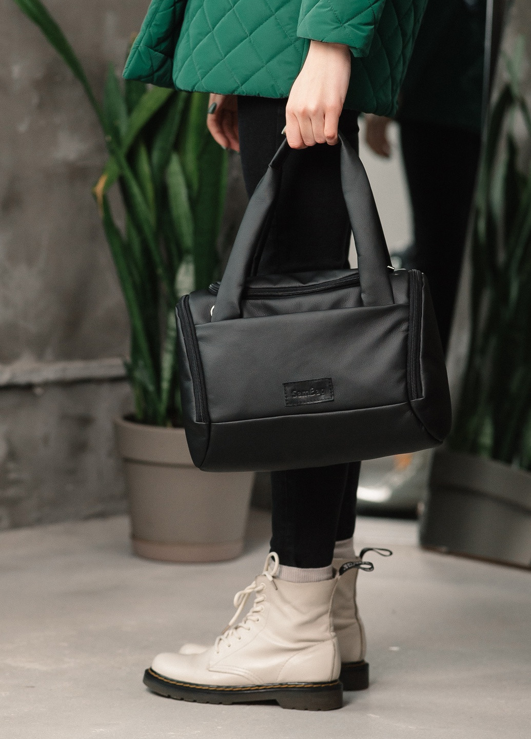 Cпортивна сумка Vogue чорна Sambag (255921797)