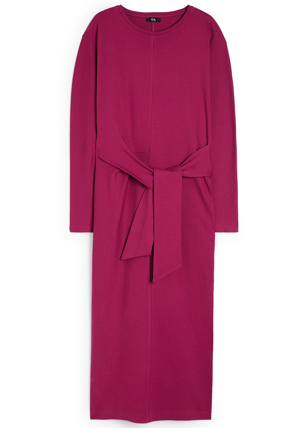 Фиолетовое кэжуал платье C&A однотонное
