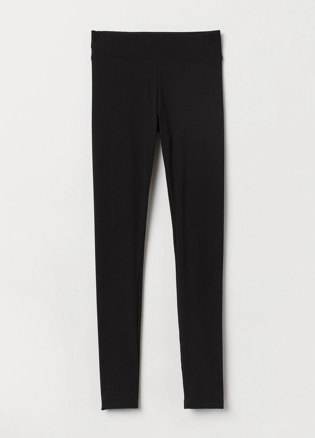Черные демисезонные леггинсы H&M