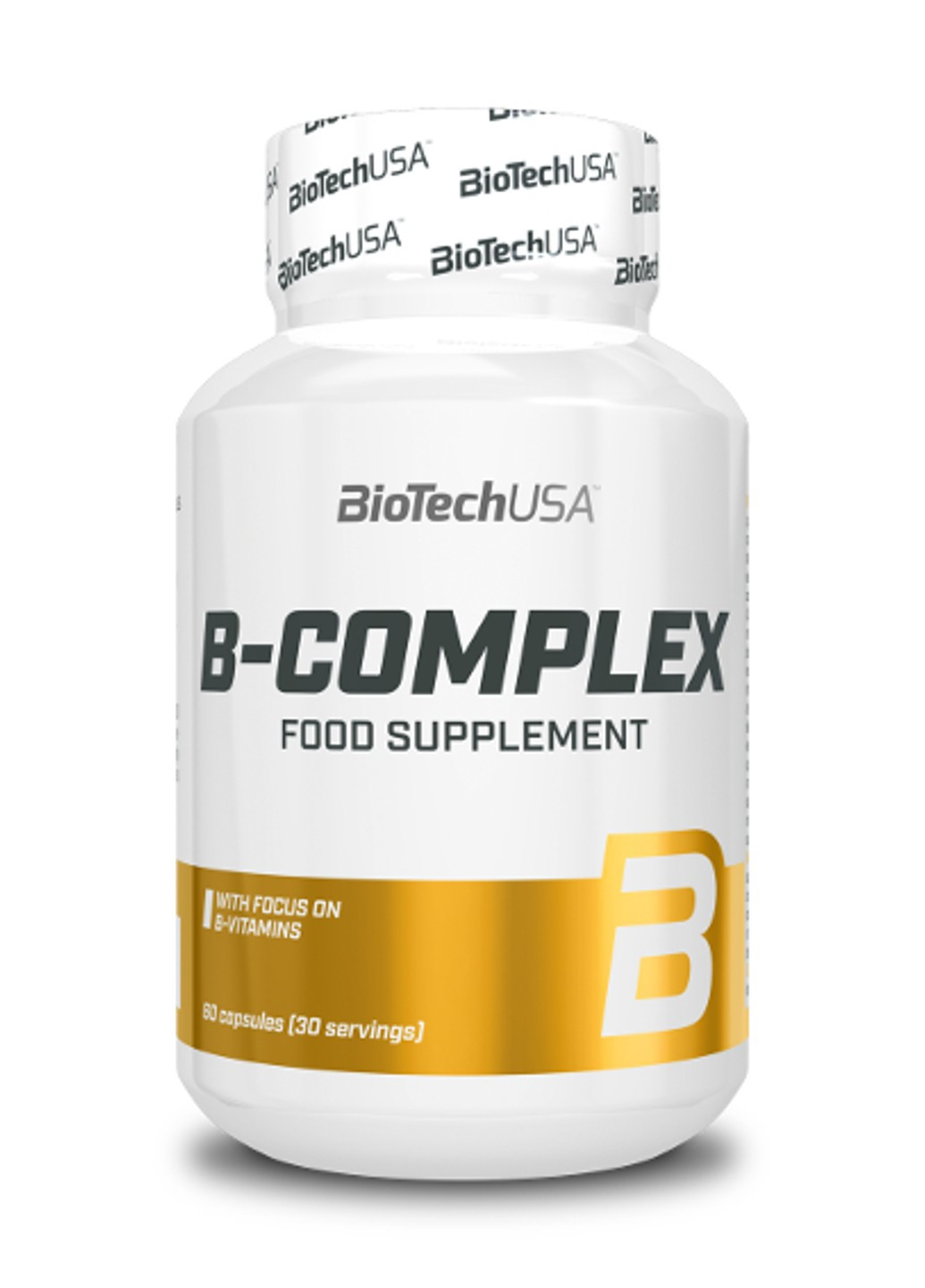 Комплекс вітамінів групи Б BioTech Vitamin B-complex (60 таб) біотеч Biotechusa (255408066)