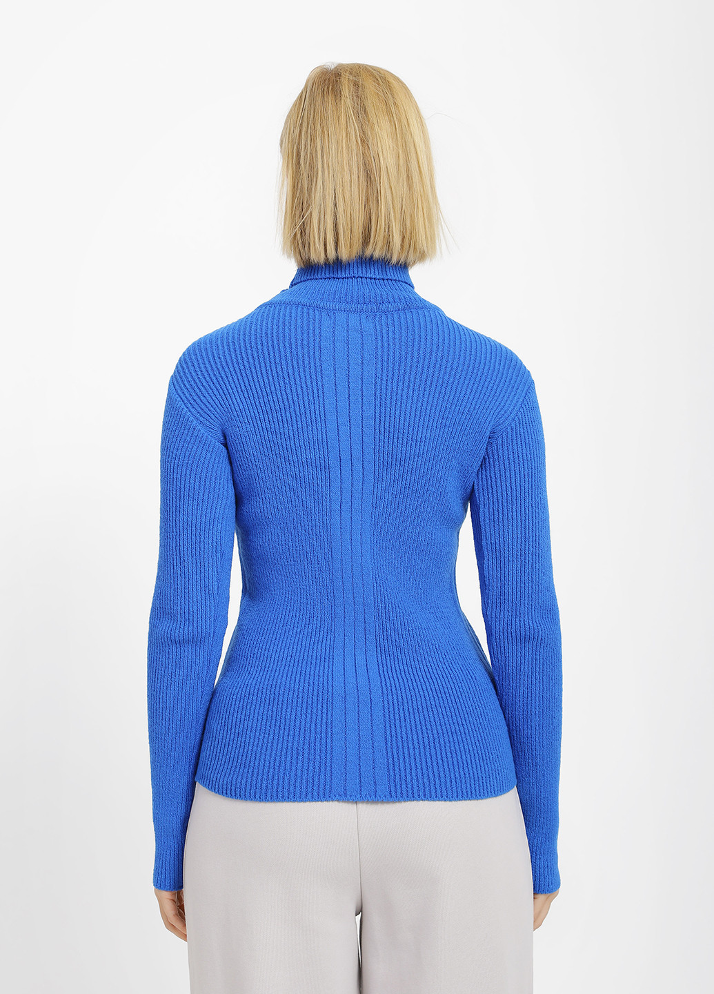 Синій зимовий светр Sewel