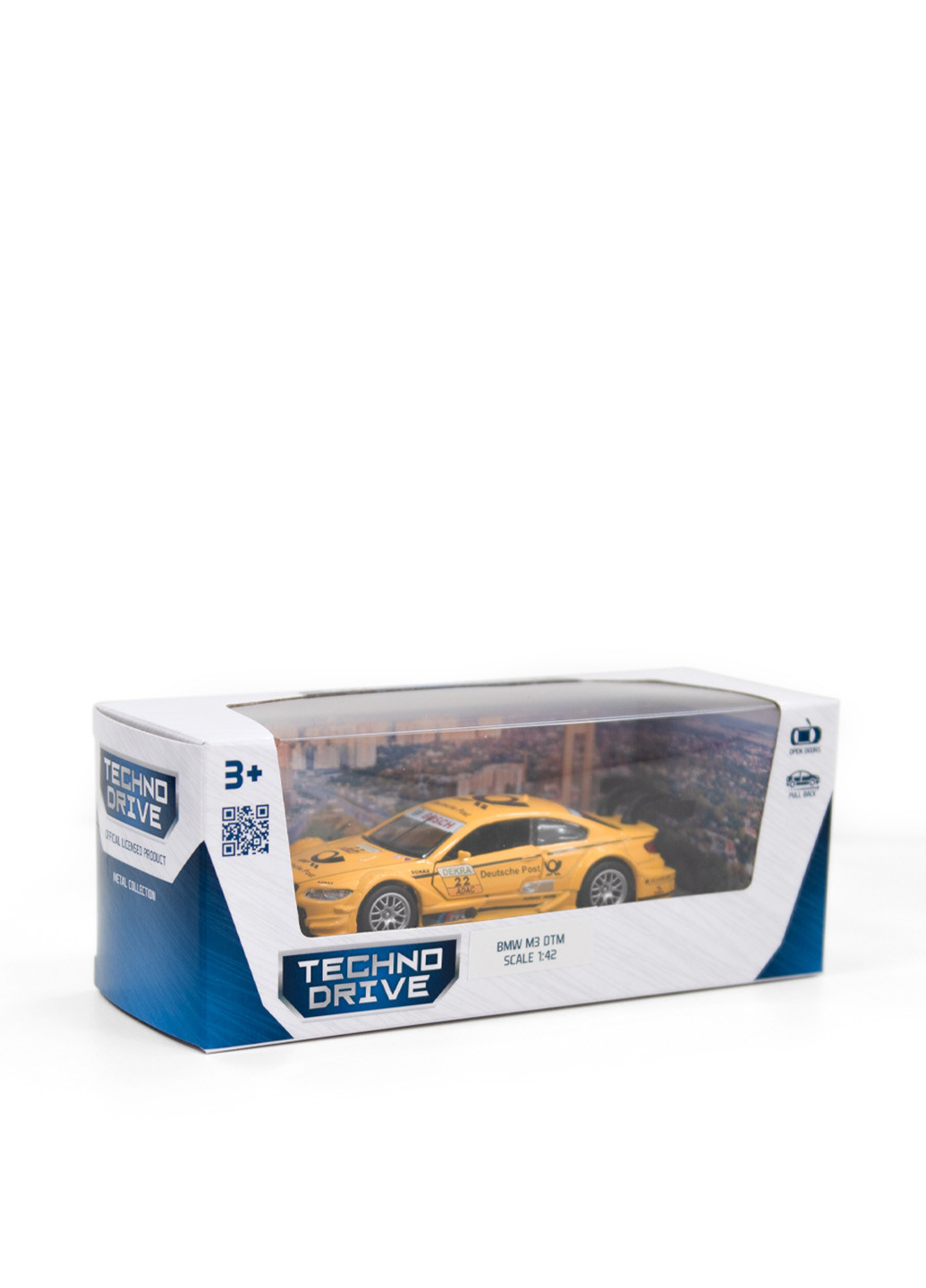 Автомодель BMW M3 DTM, 4,5х10,7х2,5 см TechnoDrive (257580902)