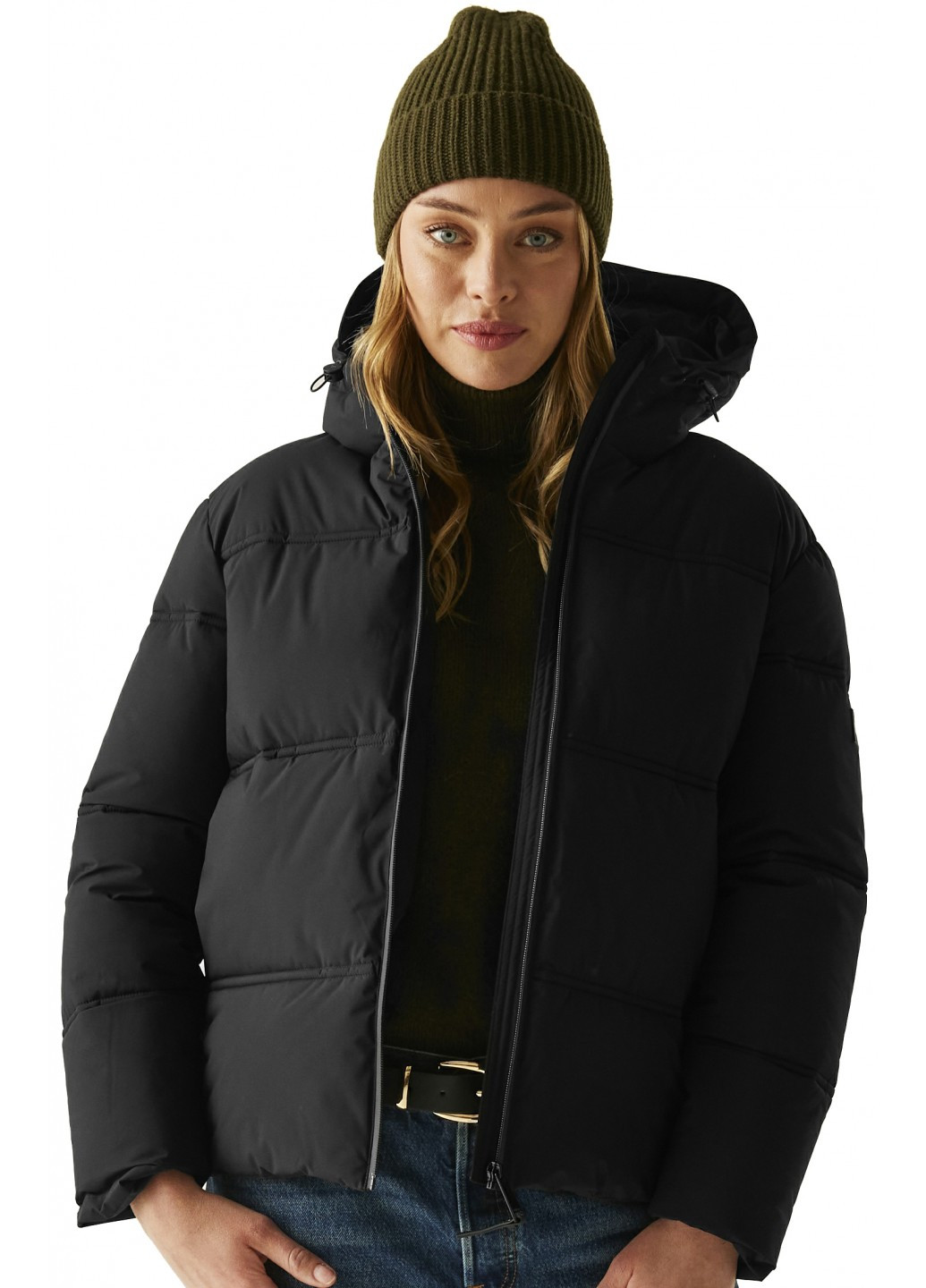 Черная зимняя куртка Regatta Roxienne