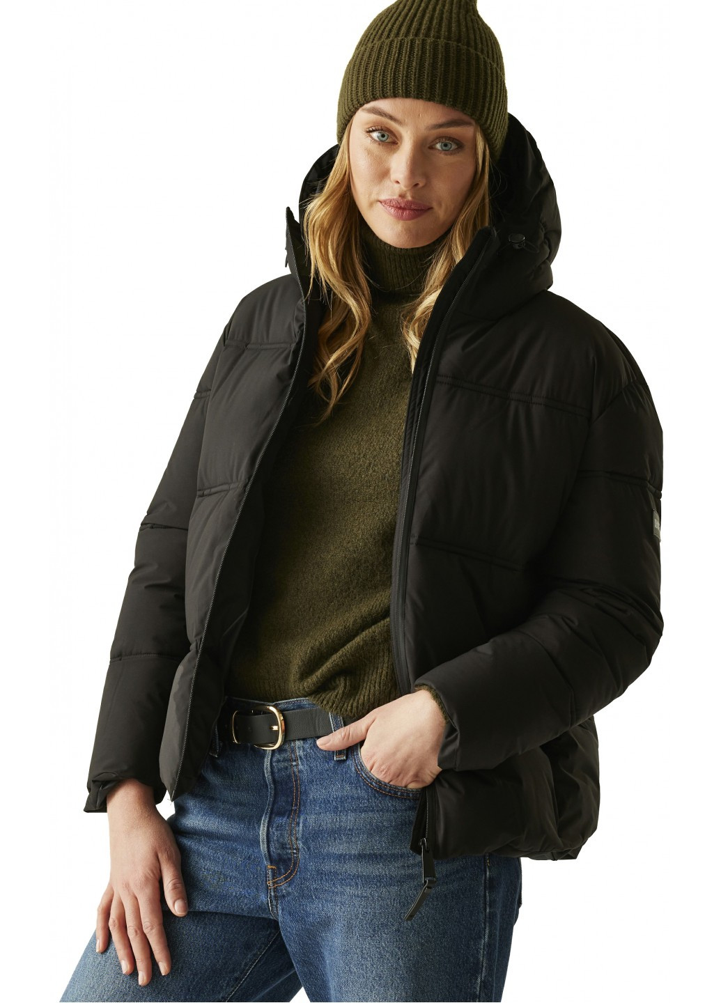 Черная зимняя куртка Regatta Roxienne