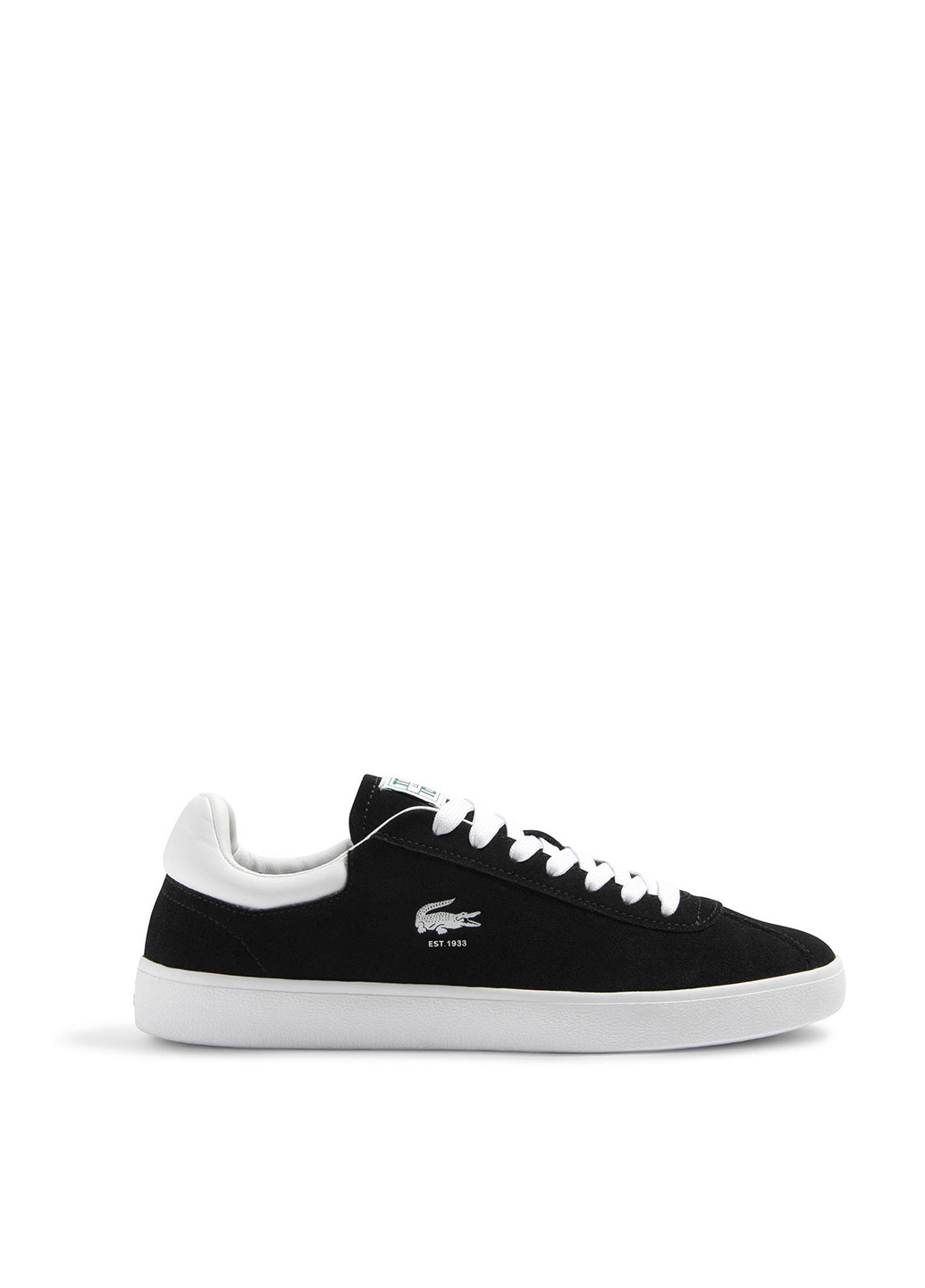 Черные кеды Lacoste BASESHOT