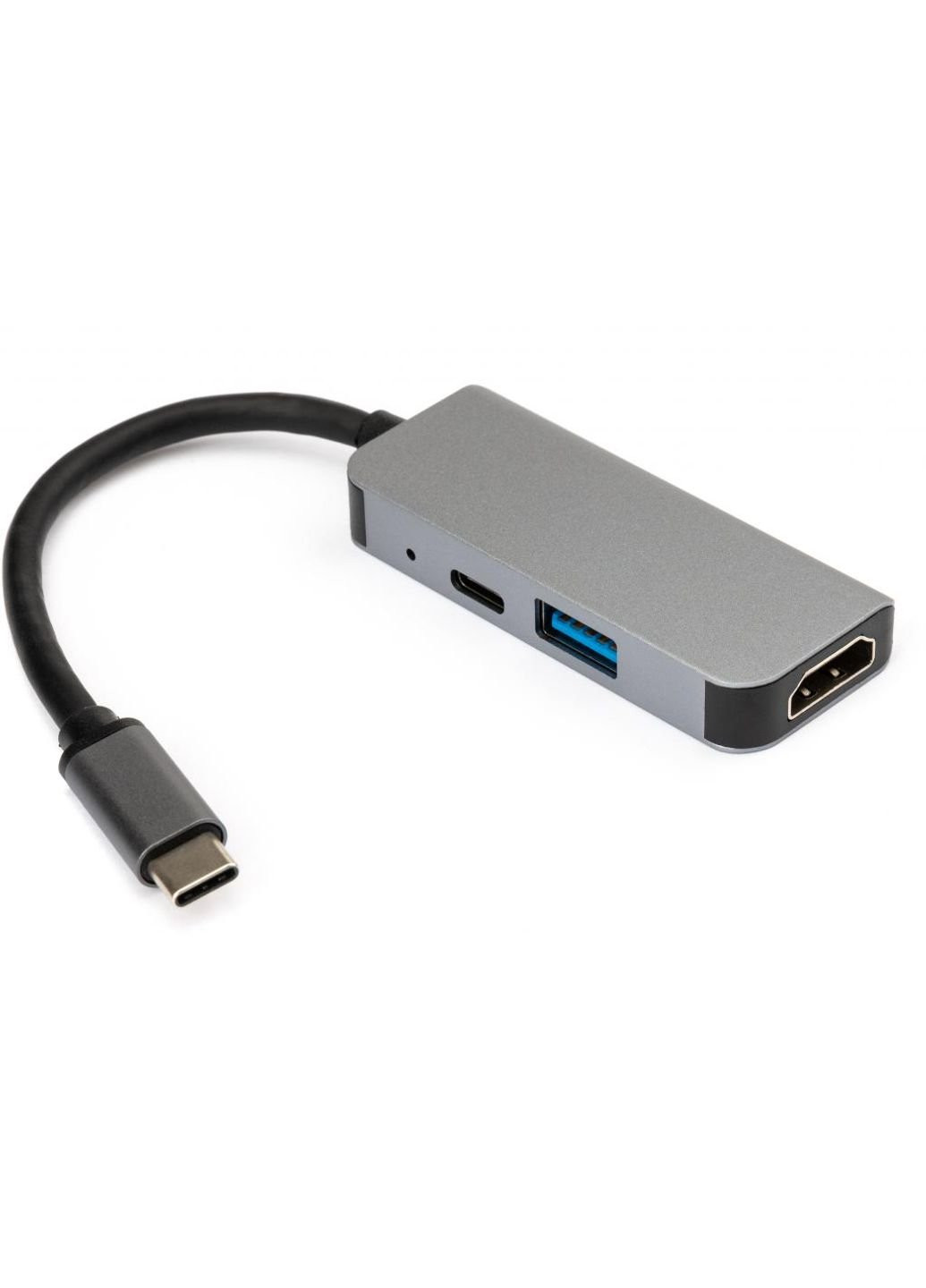Концентратор Type-C to 4K HDMI+USB3.0+PD aluminium (VCPHTC3AL) Vinga (250125600)