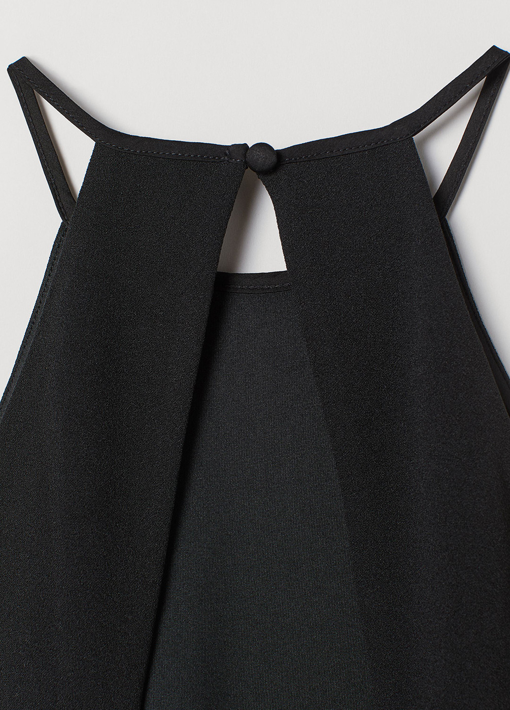 Чорна кежуал сукня футляр H&M однотонна