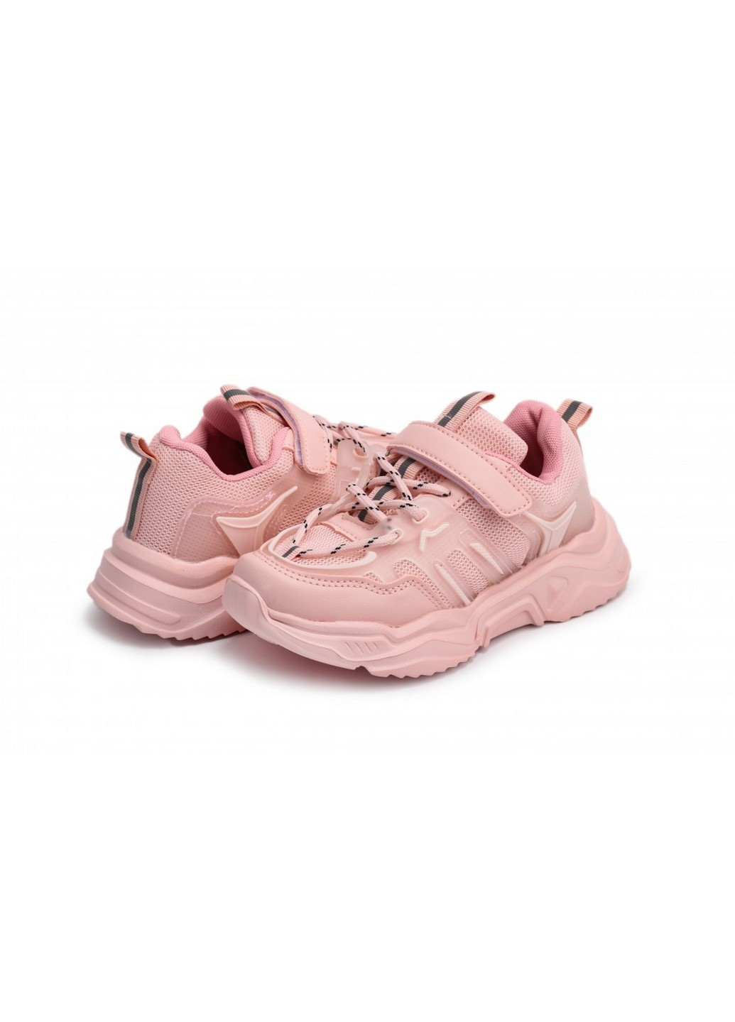 Розовые демисезонные кроссовки 2510-2pink 35 розовый (2000903700180) Erra