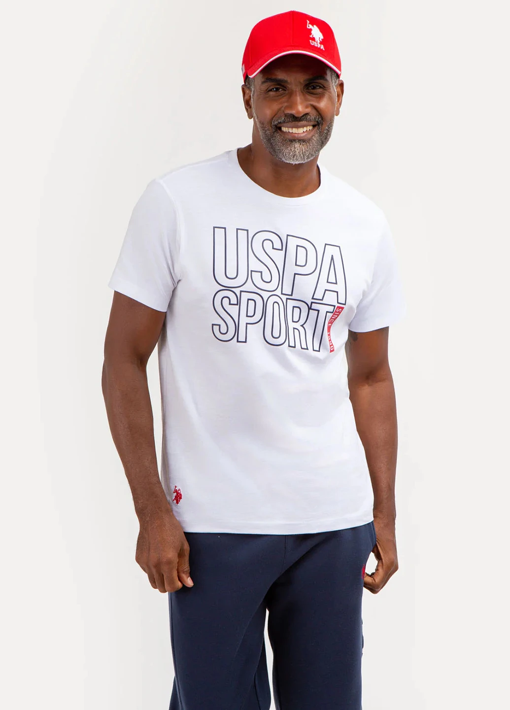 Біла футболка U.S. Polo Assn.