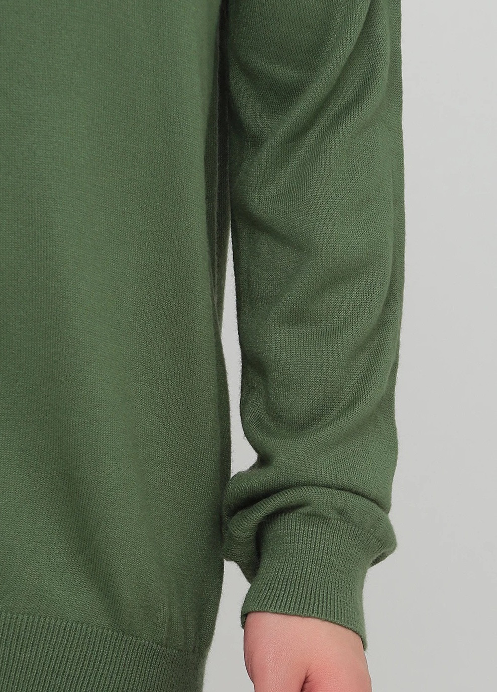 Зеленый демисезонный пуловер F&F