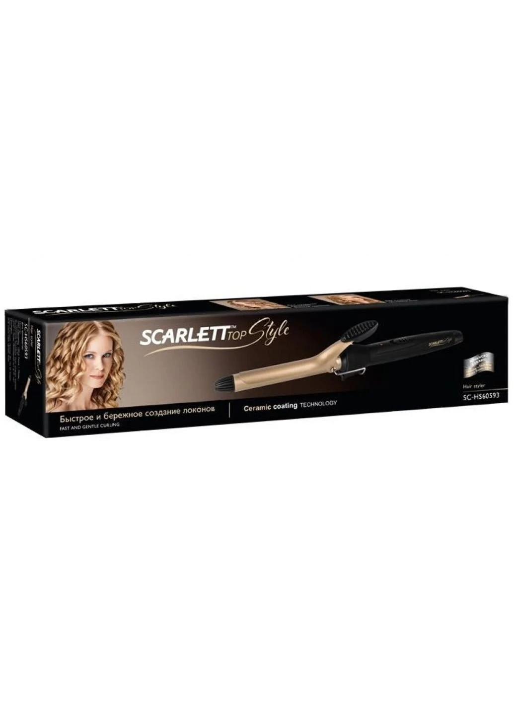 Плойка SC HS 60593(black) (SC-HS60593black) Scarlett (251918482)
