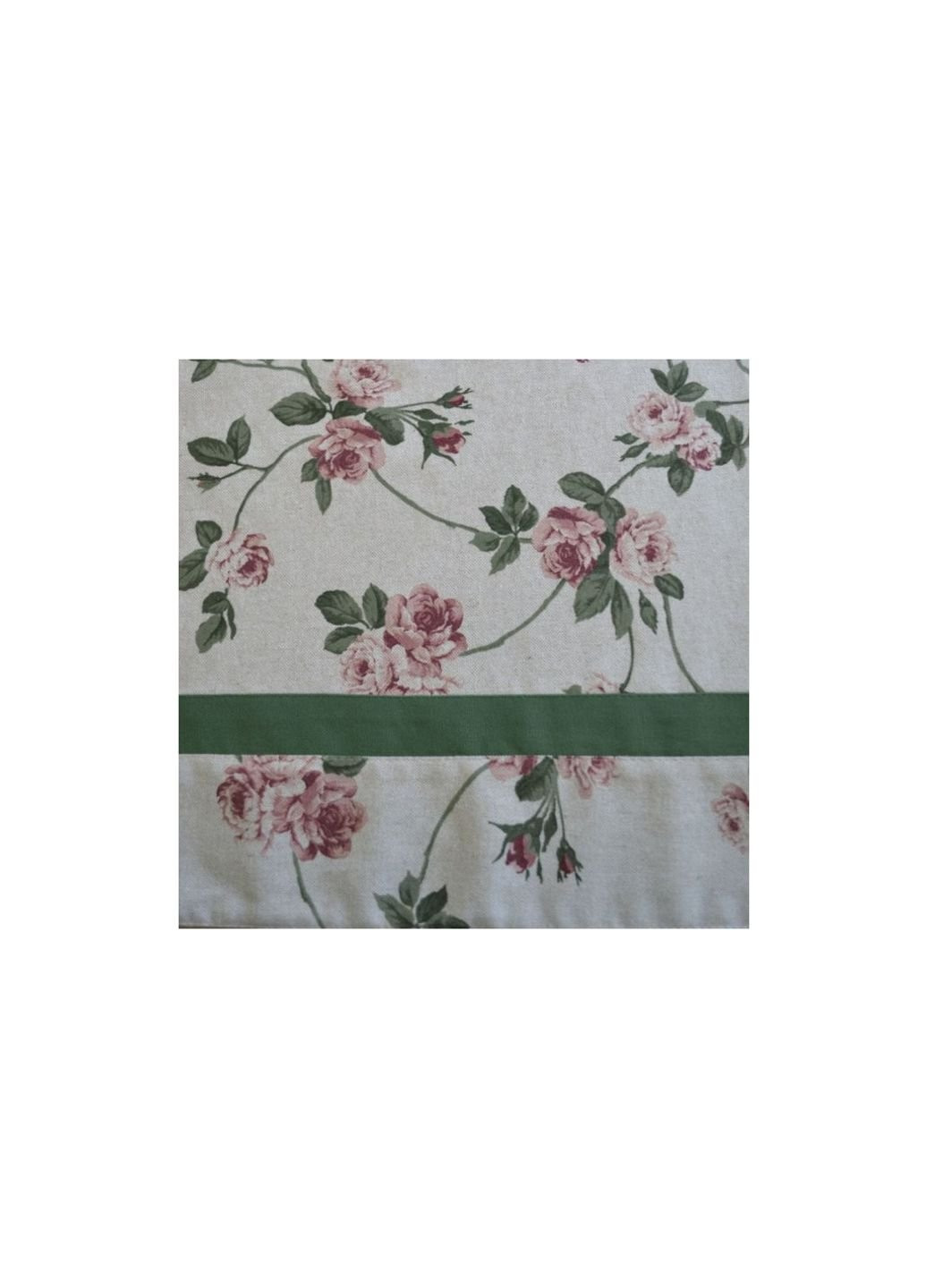 Скатертина з кантом Глорія Квіти 136х136 см (4823093419858) Прованс (254076453)