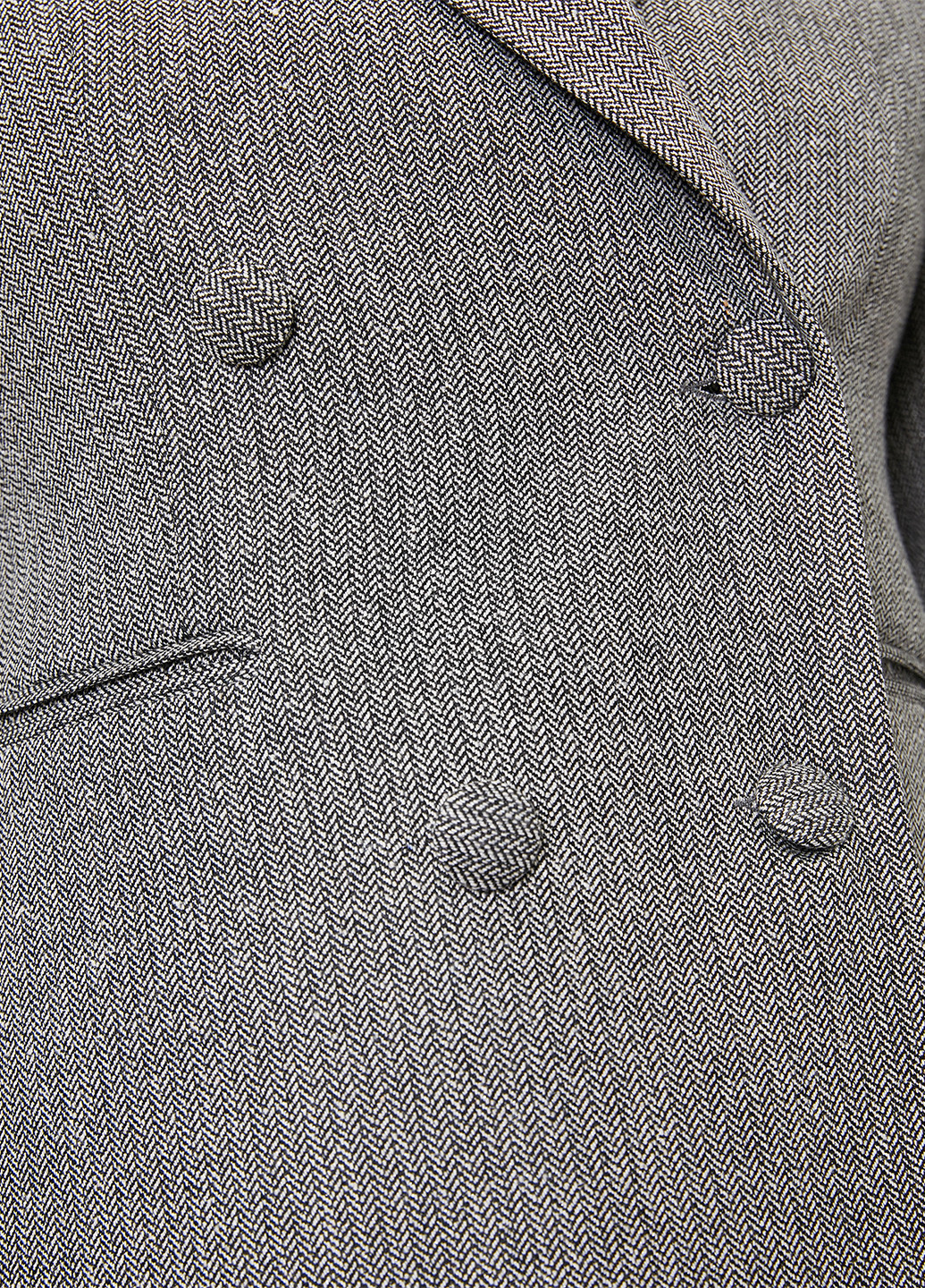 Серый женский жакет KOTON с абстрактным узором - демисезонный