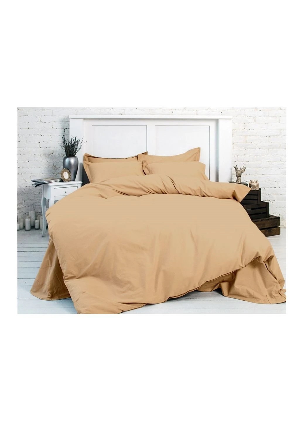 Простынь Сатин Premium 0165 Estella 180х220 см (2200001729742) Mirson (254072738)
