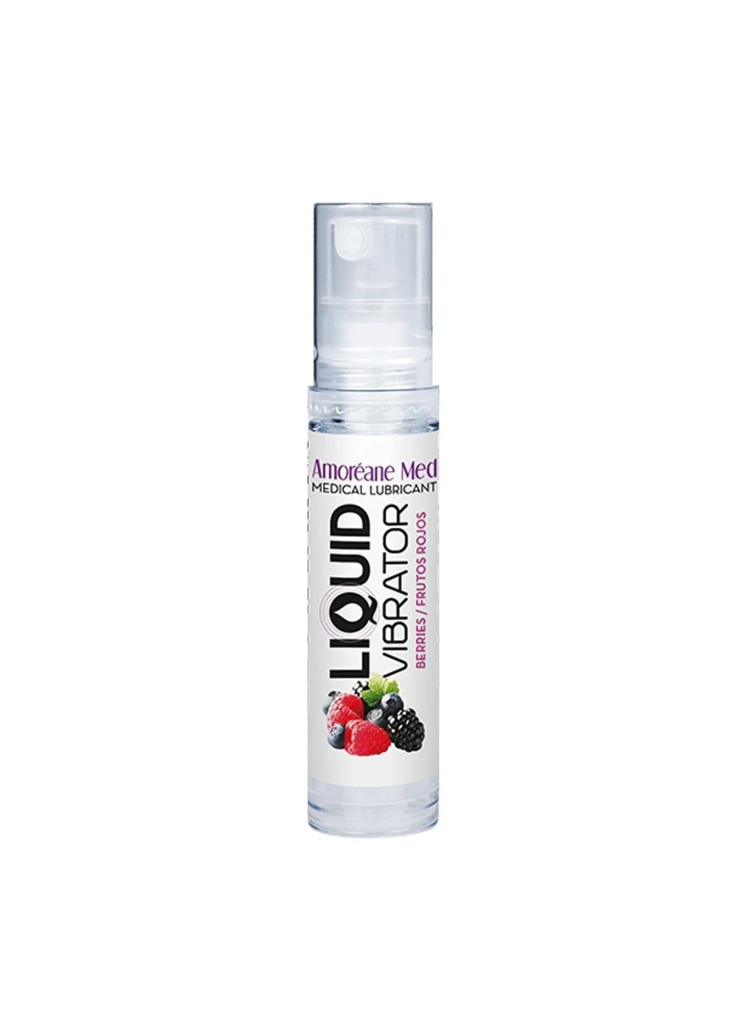 Лубрикант с эффектом вибрации Med Liquid Vibrator Berries (10 мл) Amoreane (251903329)