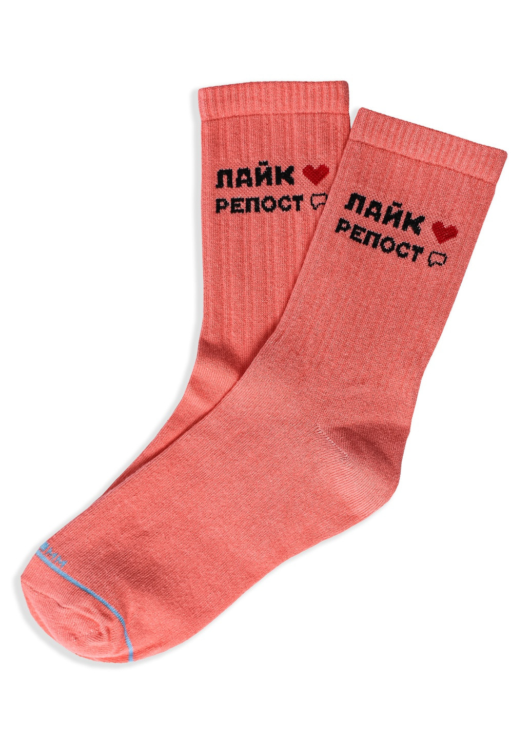 Жіночі шкарпетки Premium Лайк & Репост LOMM высокие (211081869)