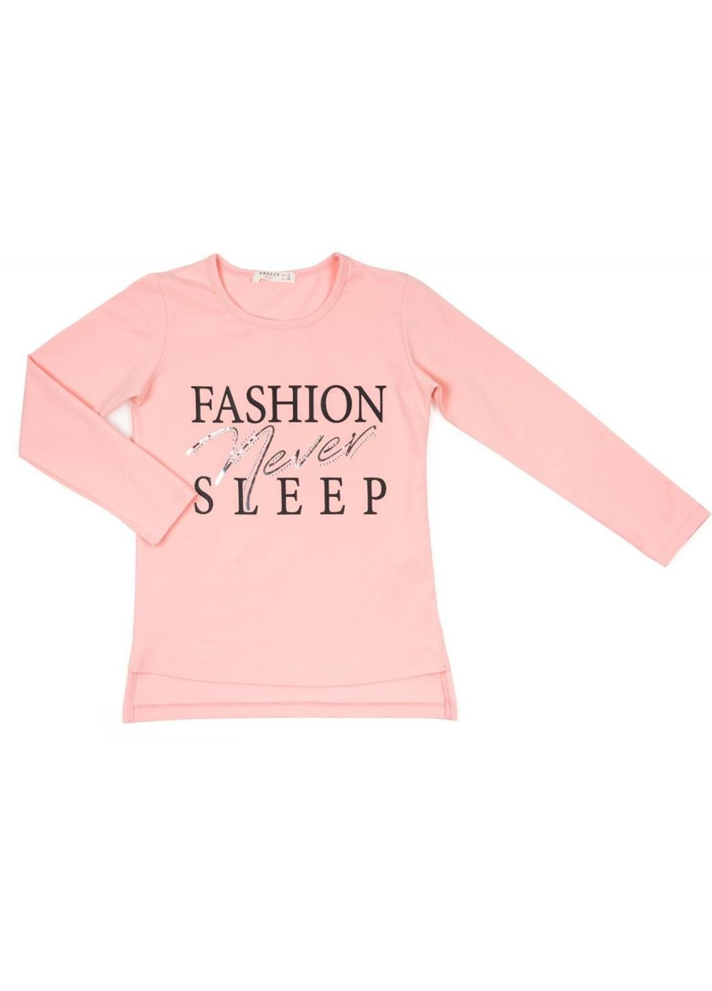 Кофта "FASHION NEVER SLEEP" (13537-164G-peach) Breeze (251313429)