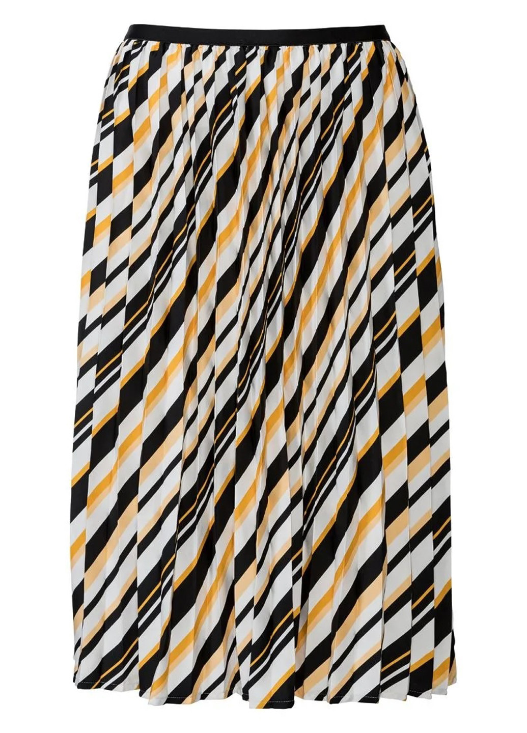 Разноцветная кэжуал в полоску юбка Esmara плиссе