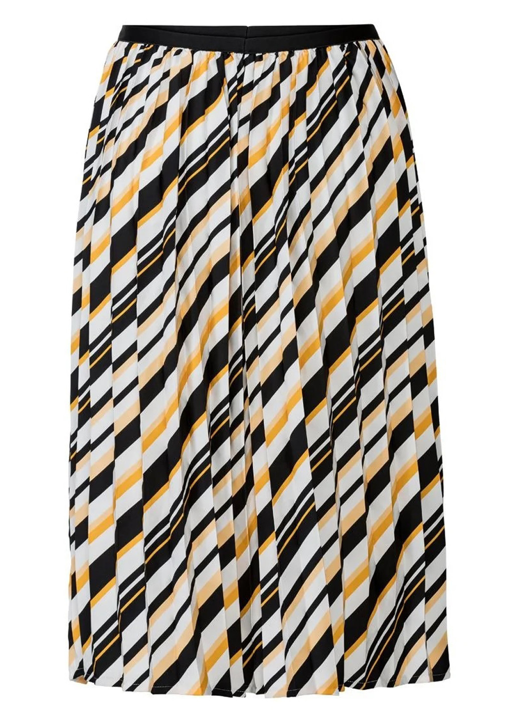 Разноцветная кэжуал в полоску юбка Esmara плиссе