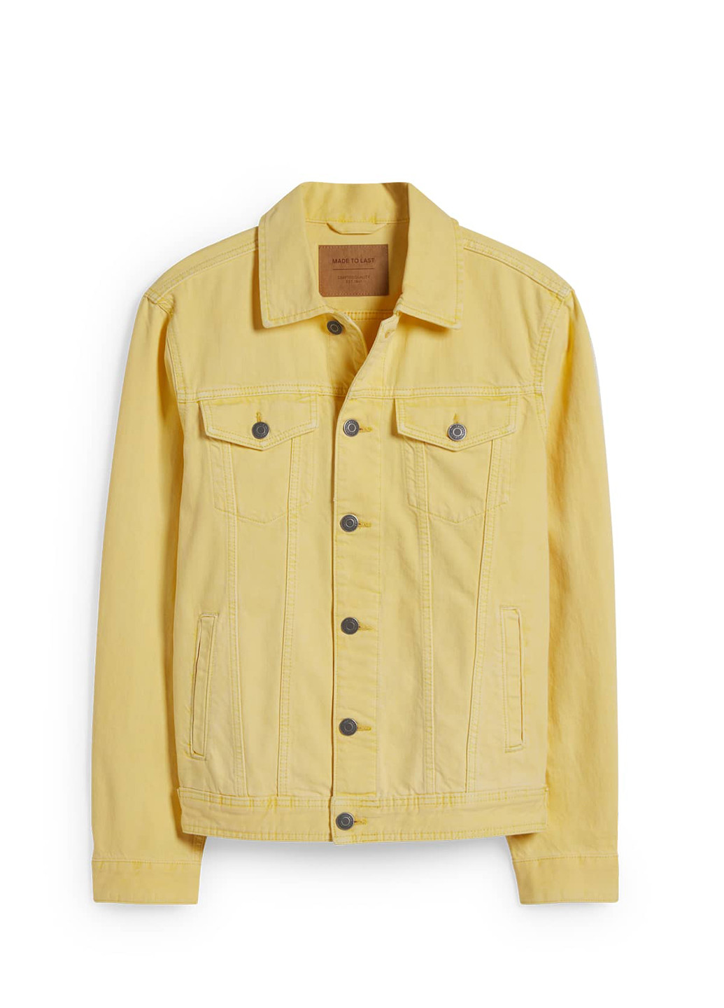 Жовта демісезонна куртка C&A