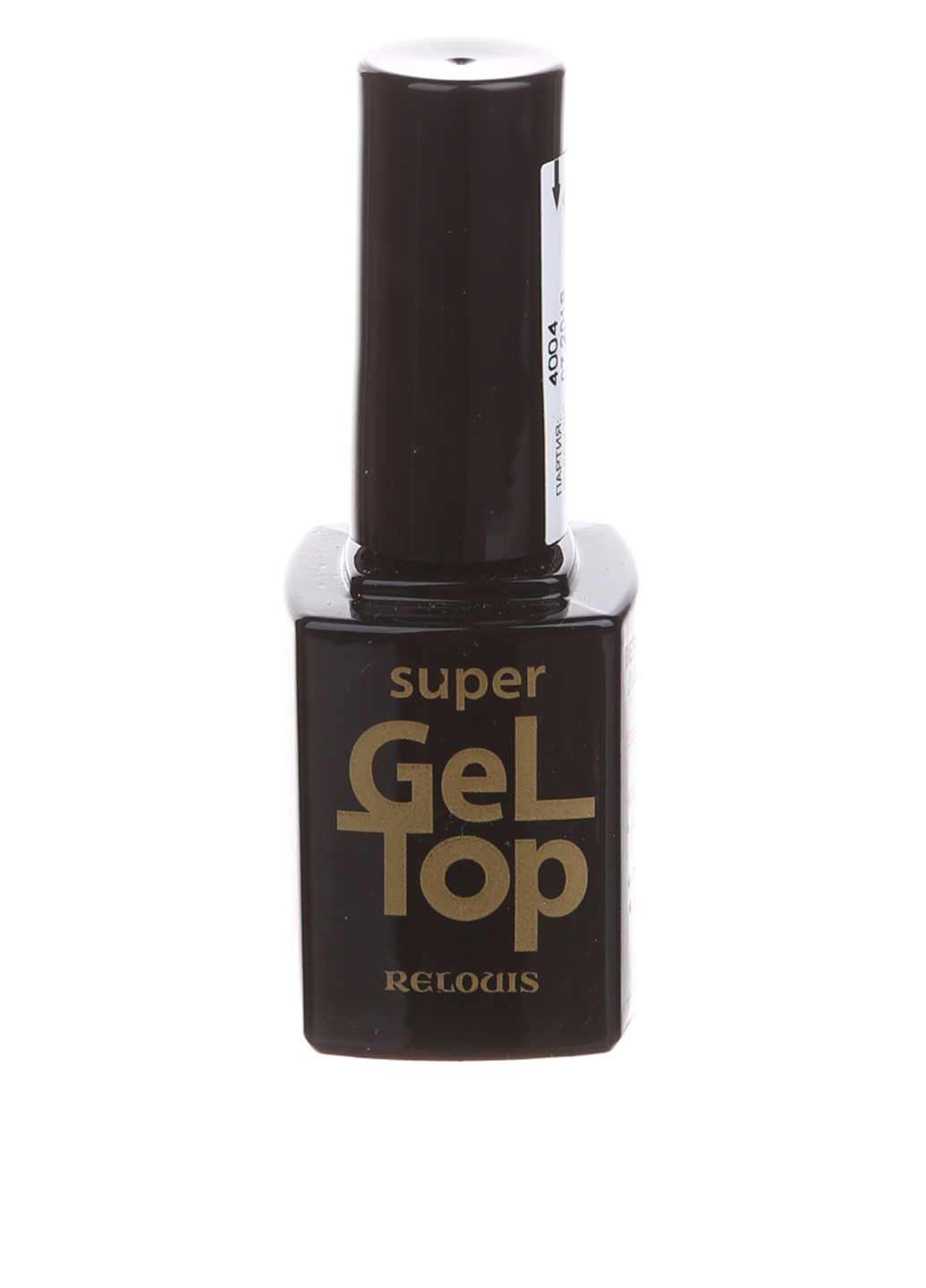 Верхнее покрытие лака для ногтей Super Gel Top, 10 мл Relouis (26808528)