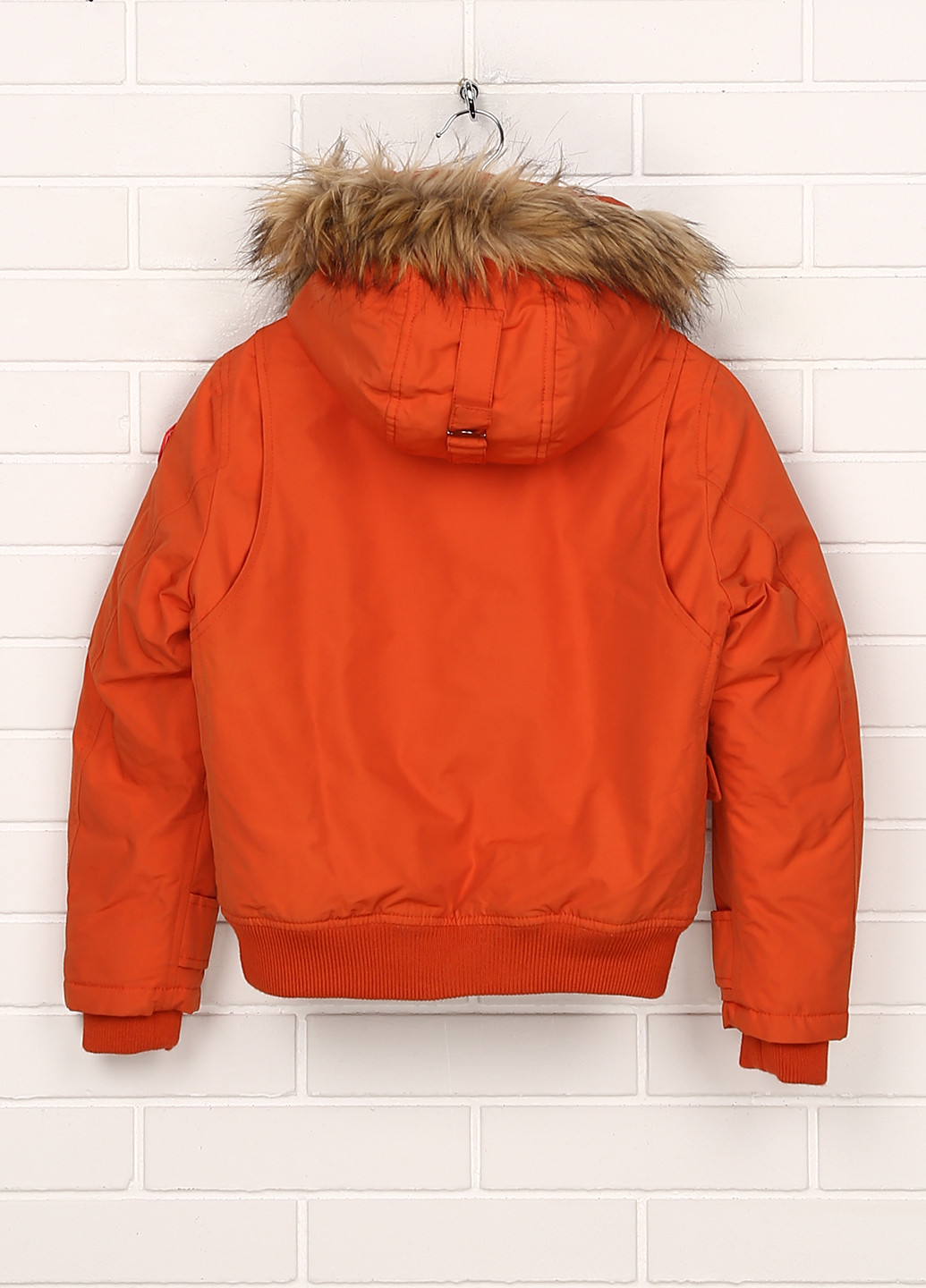 Оранжевая зимняя куртка Blauer
