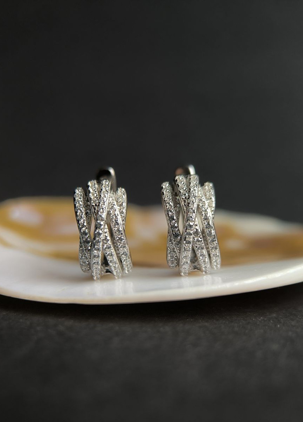 Сережки Silver Flame (369649124)