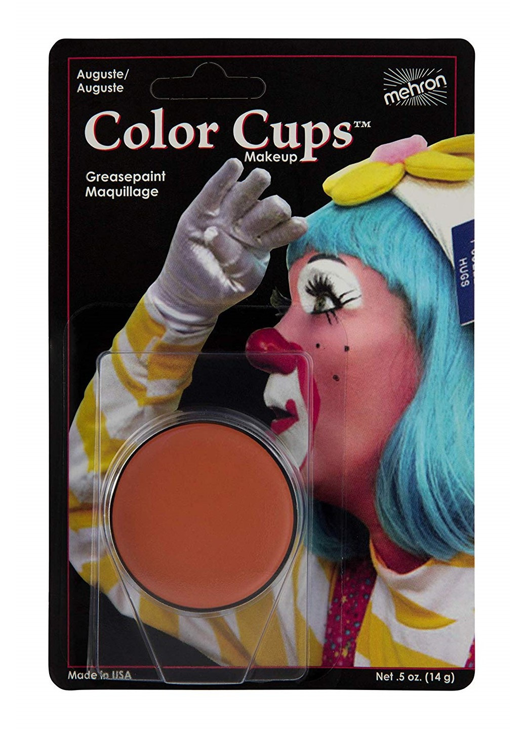 Кремовий грим Color Cups, Auguste (Бежево-рожевий), 12 г Mehron (205593149)