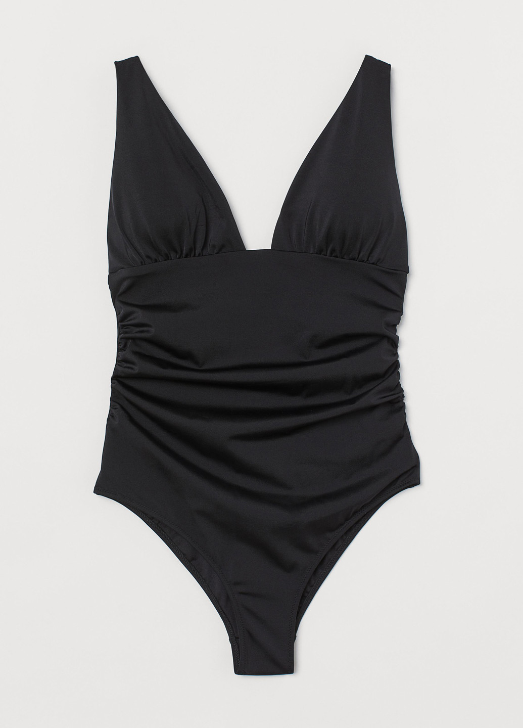 Чорний літній купальник суцільний, танк H&M