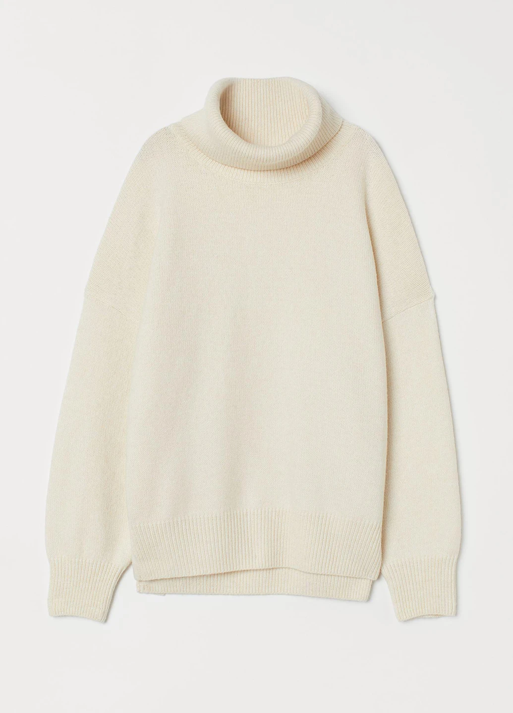 Молочный демисезонный свитер H&M