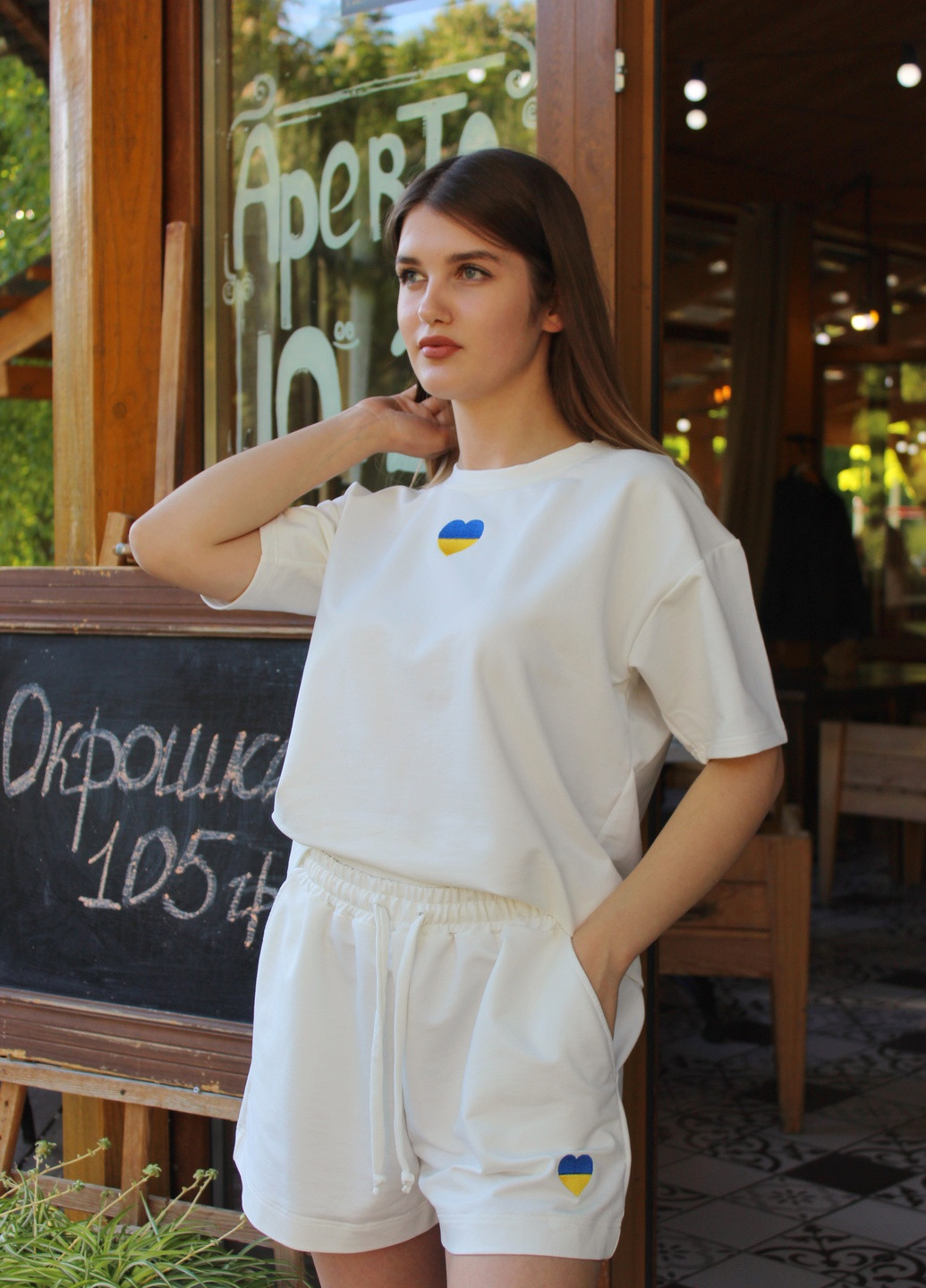 Трикотажний костюм GA2 молочний S-M Guseva Wear (253059342)