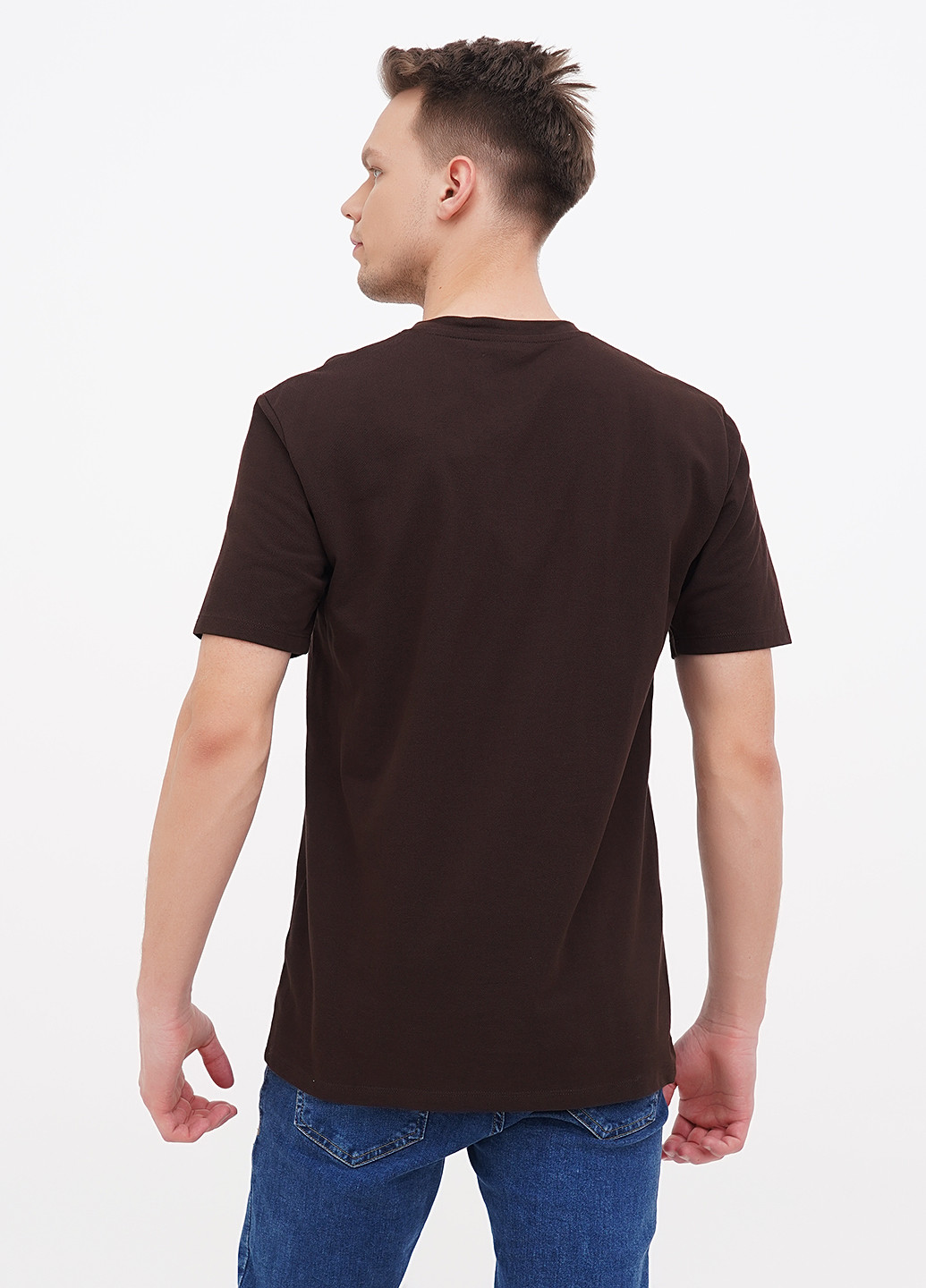 Темно-коричнева футболка Minimum