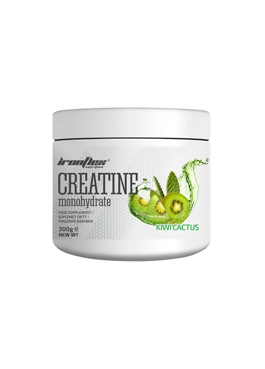 Креатин моногидрат Creatine monohydrate 300 грамм Киви-кактус Iron Flex (255279749)