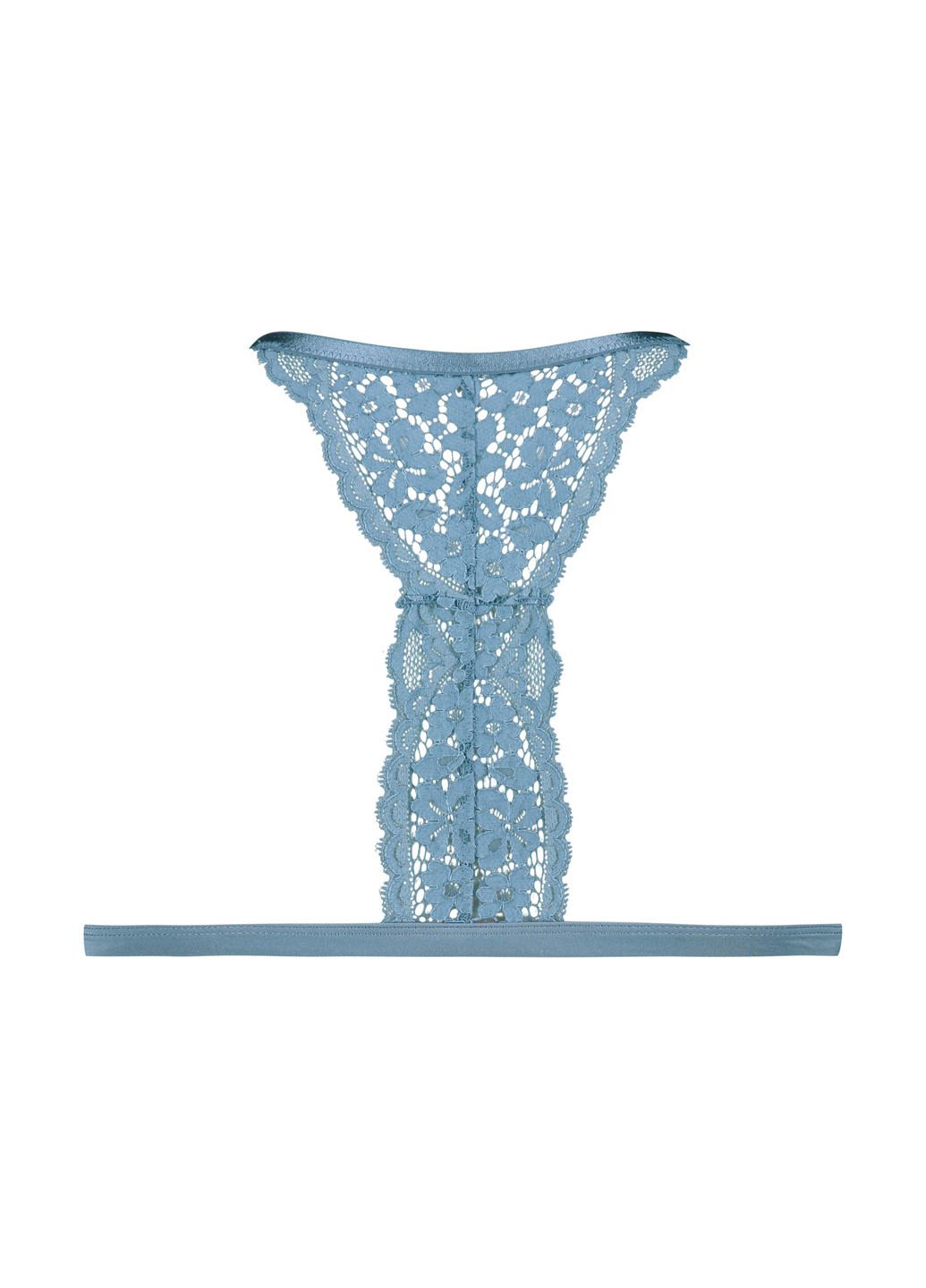 Голубой триэнджел бюстгальтер Hunkemoller без косточек полиамид, кружево