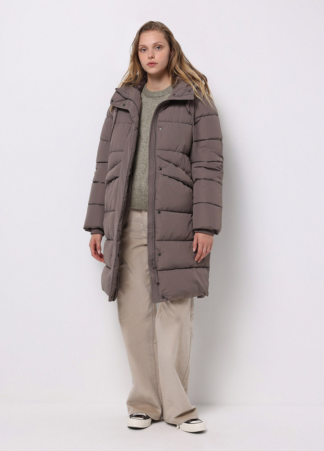 Кавова зимня куртка Colin's